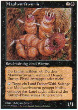 Maulwurfswurm