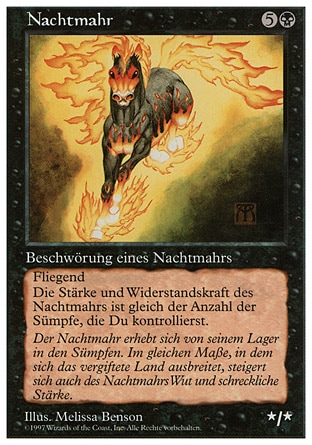 Nachtmahr - 5te Edition - Magic the Gathering Einzelkarten | Nightshade