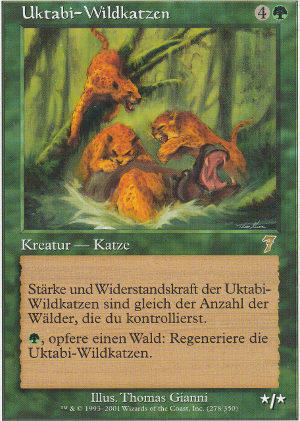 Uktabi-Wildkatzen