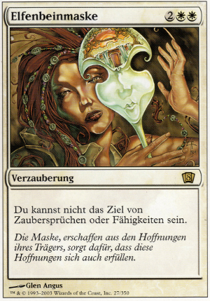 Elfenbeinmaske