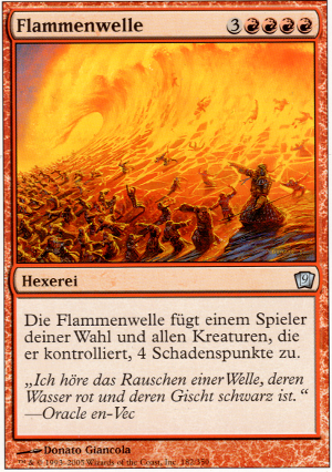 Flammenwelle