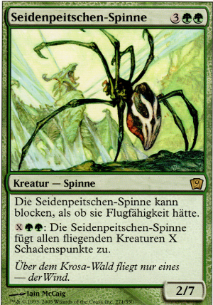 Seidenpeitschen-Spinne