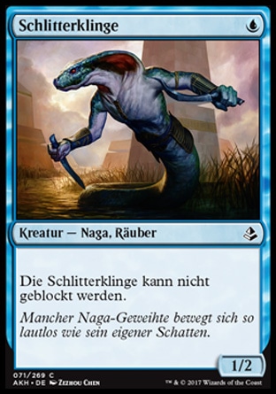 Schlitterklinge