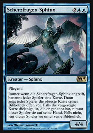 Scherzfragen-Sphinx