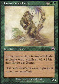 Grunzender