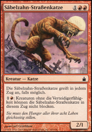 Sbelzahn-Straenkatze