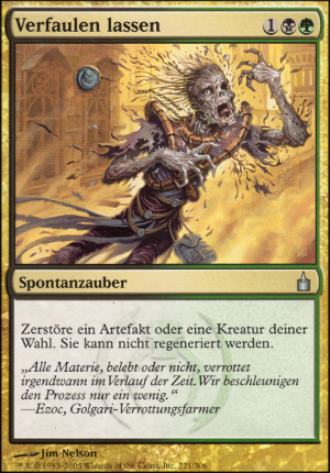 Verfaulen