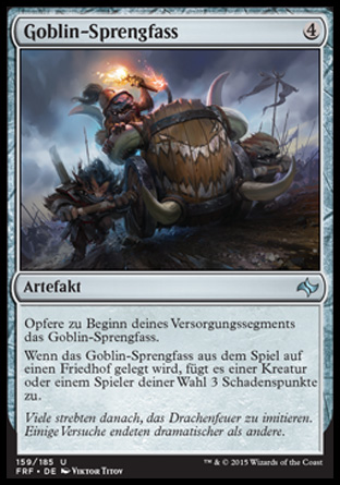 Goblin-Sprengfass