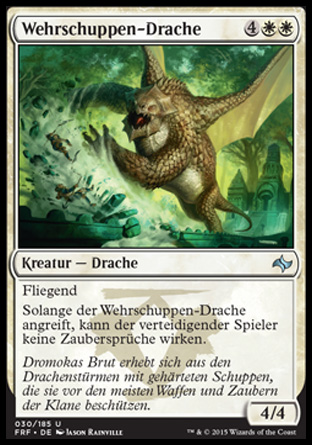 Wehrschuppen-Drache