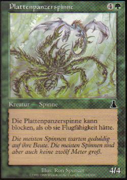 Plattenpanzerspinne