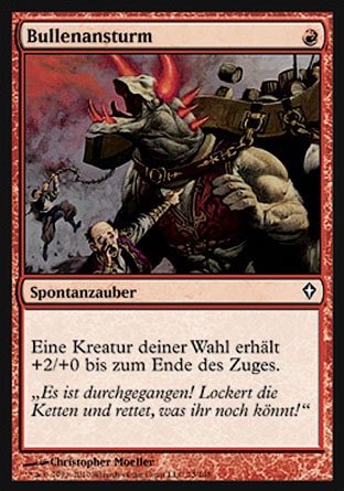 Bullenansturm