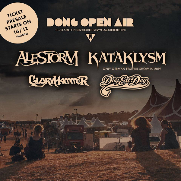 Dong Open Air 2019 erste Bands