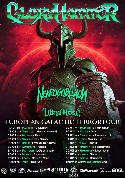 GLORYHAMMER European Galactic Terrortour