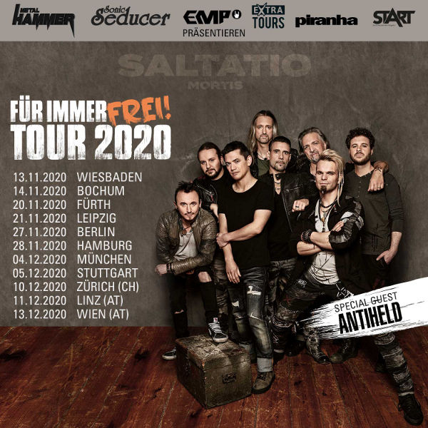 Saltatio Mortis: Fr immer frei Tour 2020