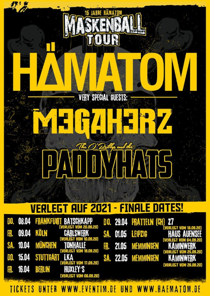 Hmatom Maskenball Tour 2021