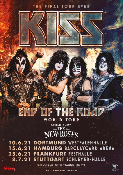 Kiss: End Of The Road Tourflyer