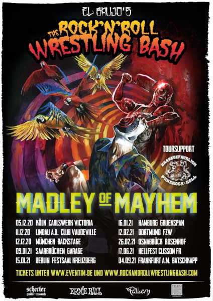 The Rock´n´Roll Wrestling Bash: Madley Of Mayhem Tour