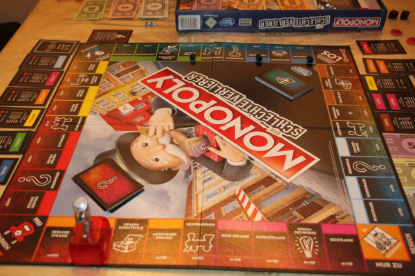 Monopoly fr schlechte Verlierer - Spielsituation
