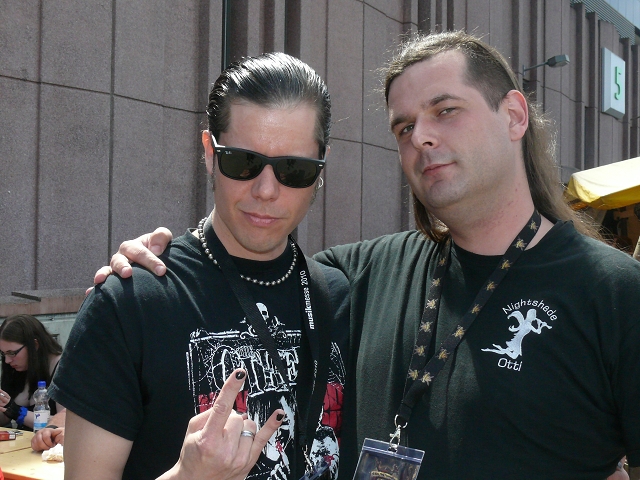 Rod Usher und ich