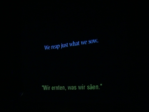 Selbstredend