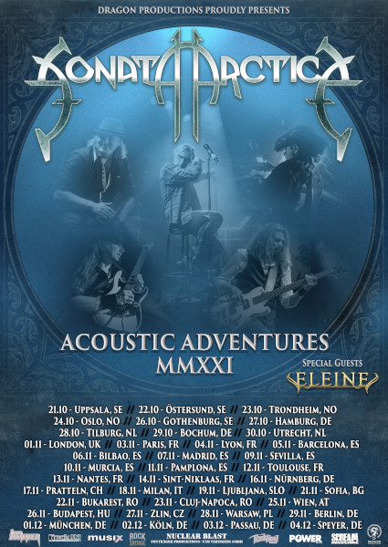 Sonata Arctica "Acoustic Adventures 2021"