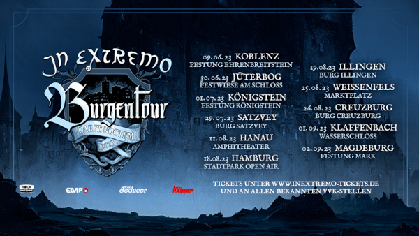 In Extremo Burgentour 2023