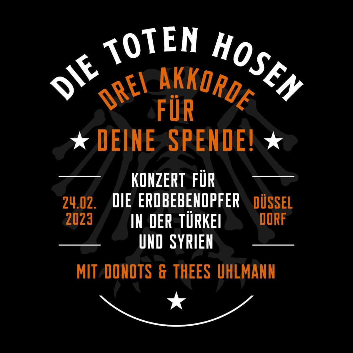 Die Toten Hosen: Drei Akkorde fr deine Spende