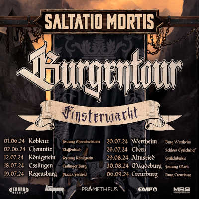 Saltatio Mortis "Finsterwacht" Burgentour 2024