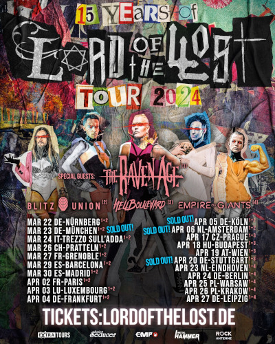Lord Of The Lost Jubilumstour 2024