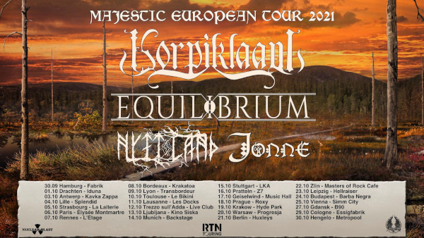 Korpiklaani Majestic Tour 2021