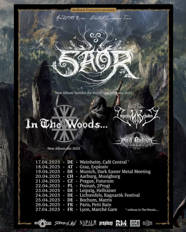 Saor "Amidst The Ruins" Tour 2025