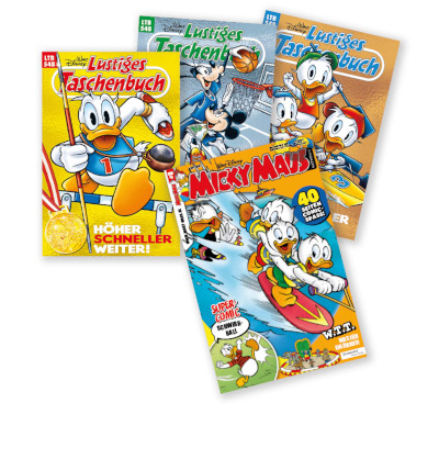 Lustiges Taschenbuch 548 und Micky Maus 16/21