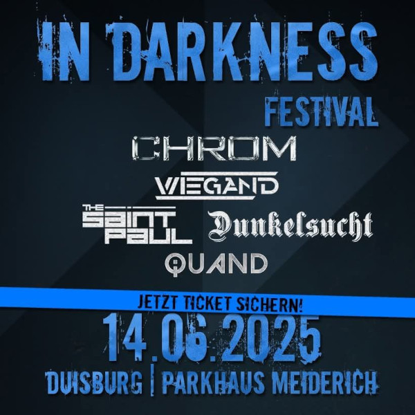 IN DARKNESS FESTIVAL 2025: Am 14. Juni im Parkhaus Meiderich!