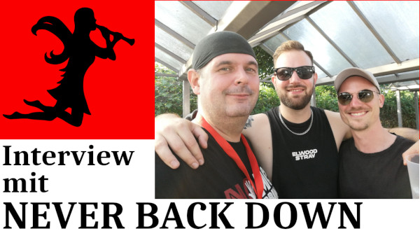 NEVER BACK DOWN Videointerview Thumbnail