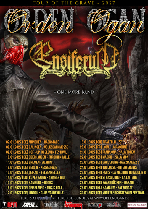 ORDEN OGAN: Tour und Album Anfang 2027