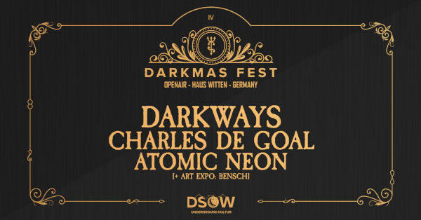 DARKMAS IV: Am 13. Juni im Haus Witten!