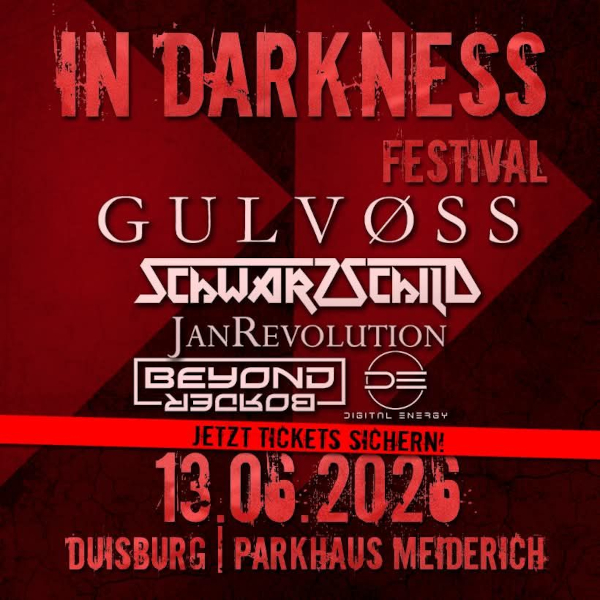 IN DARKNESS FESTIVAL 2026: Am 13. Juni im Parkhaus Meiderich