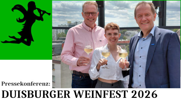 Duisburger Weinfest 2026 - Pressekonferenz - Videothumbnail