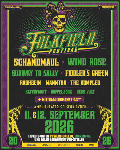 Folkfield Festival 2026 - Flyer