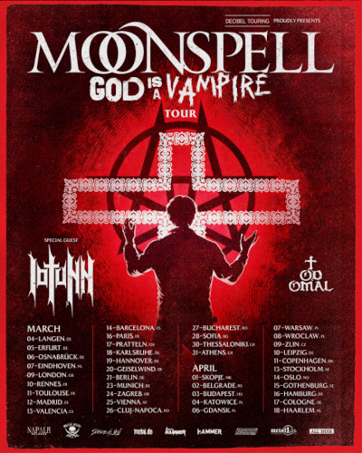 MOONSPELL: Gehen 2027 auf 