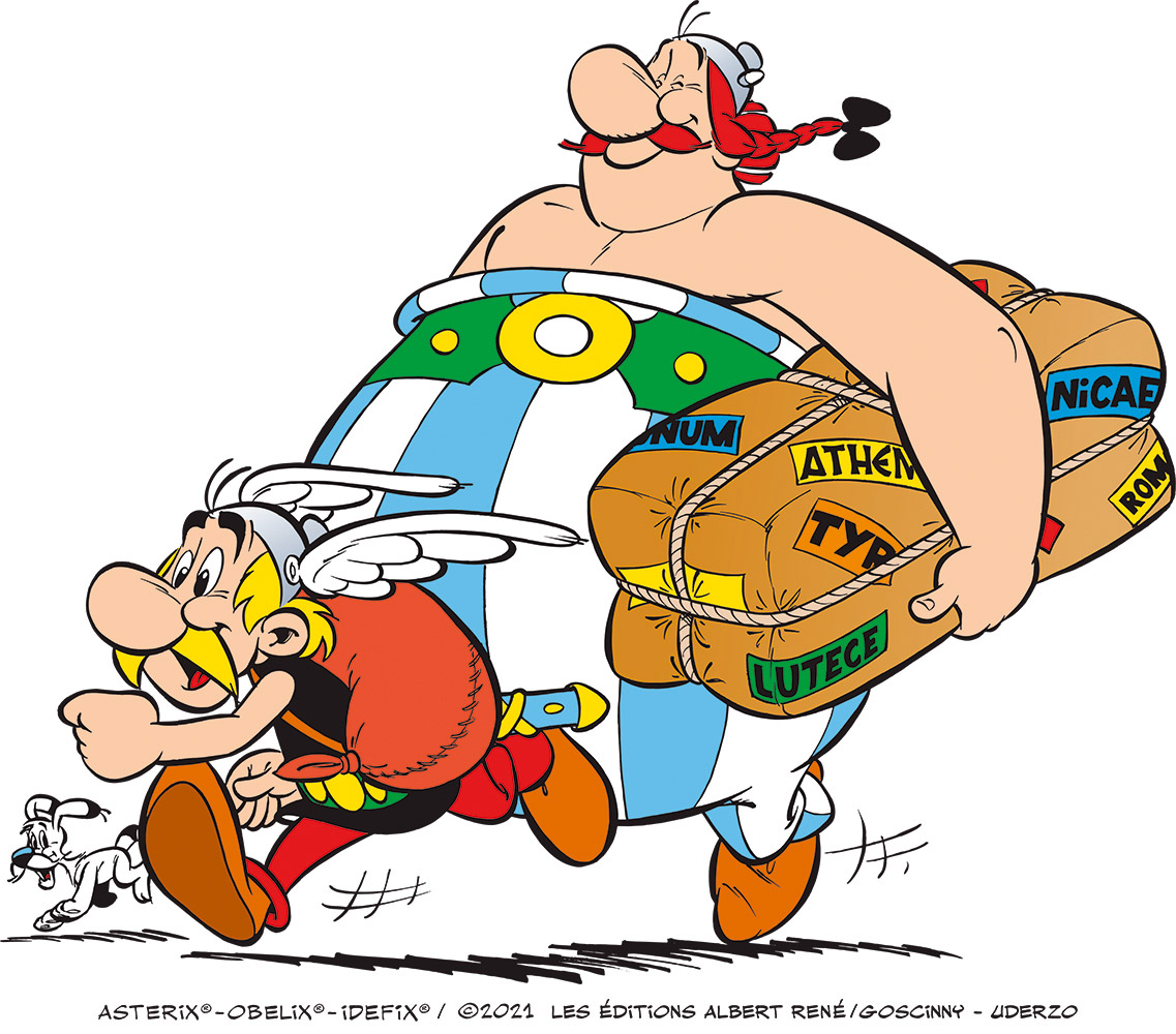 Asterix, Obelix und Idefix