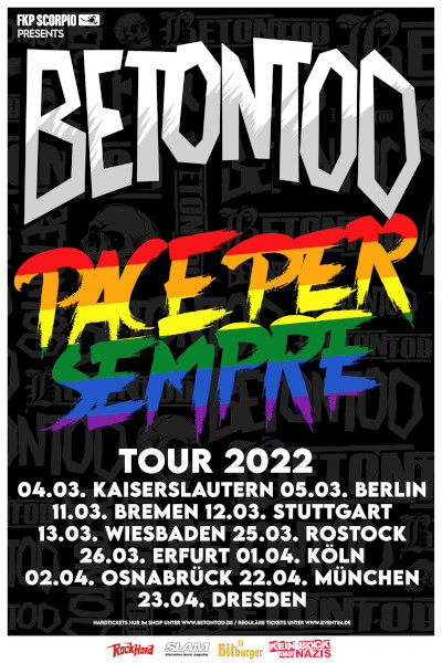 Betontod - Pace Per Sempre Tour 2022