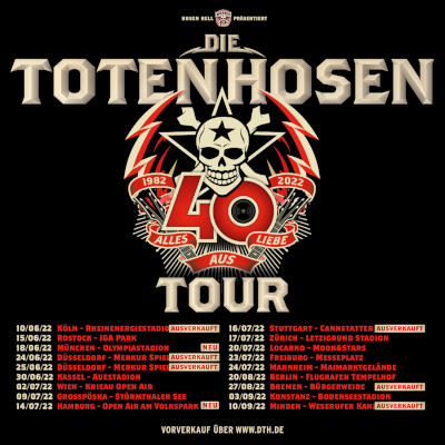 Die Toten Hosen - Alles aus Liebe Tour 2020