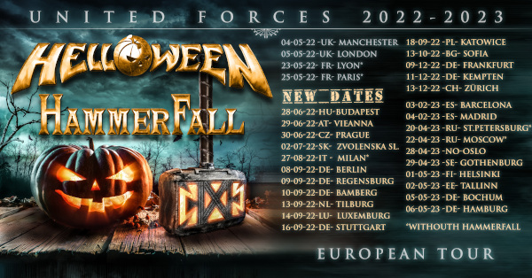 Helloween | Hammerfall: United Forces Tour