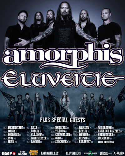 Amorphis | Eluveitie Tour 2022