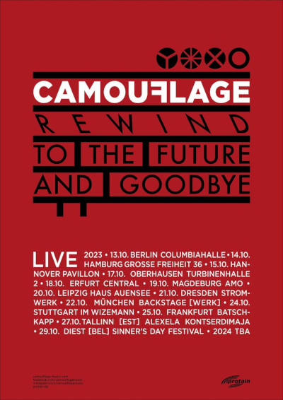 CAMOUFLAGE: Gehen im Herbst 2023 auf Tournee!