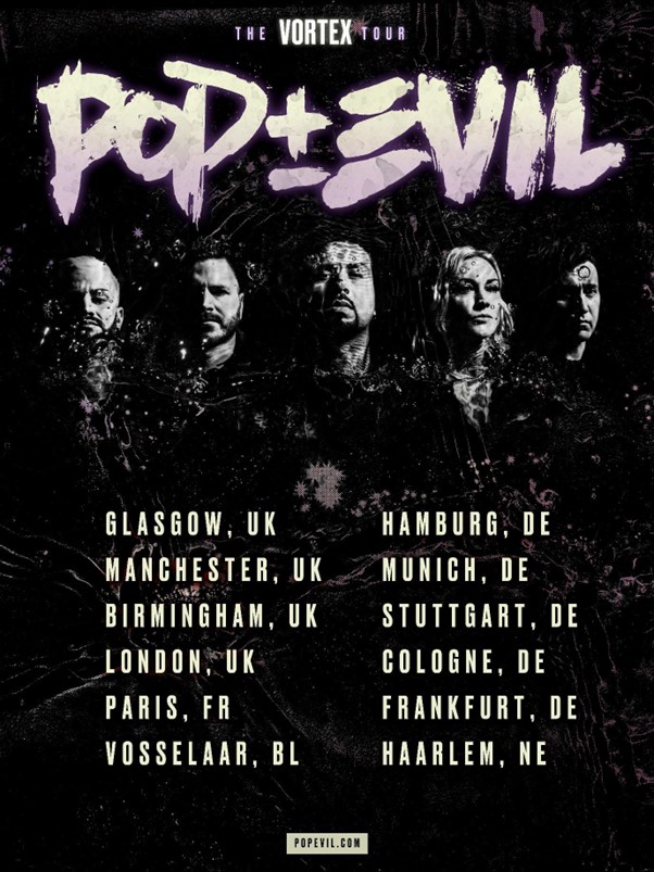 Pop Evil - Vortex Tour 2022