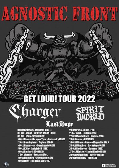 Agnostic Front: Tourflyer 2022