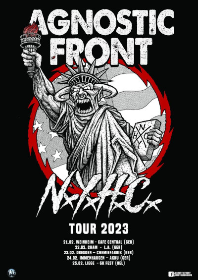 Agnostic Front "NxYxHxCx Tour 2023"