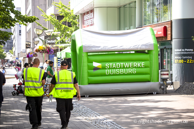 Stadtwerke Duisburg Hüpfburg